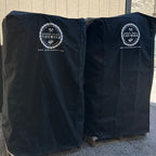 American-made weatherproof face cord firewood pallet cover with dual zippers — Johnson County Firewood KS