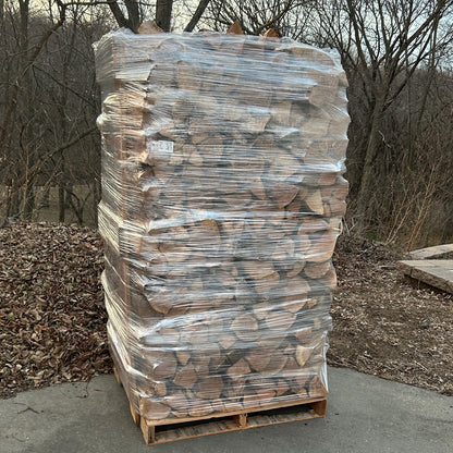 Face Cord Pallet | Kiln-dried Oak Firewood Bulk Delivery