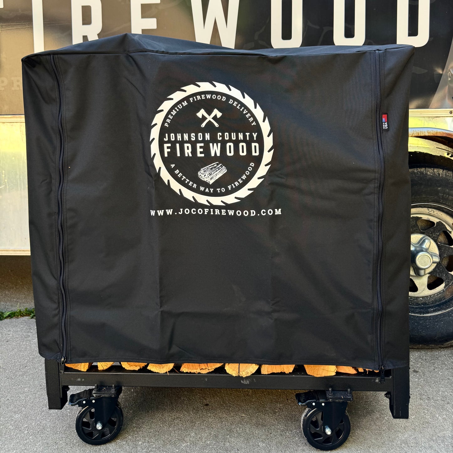 Outdoor Firewood Rack Cover