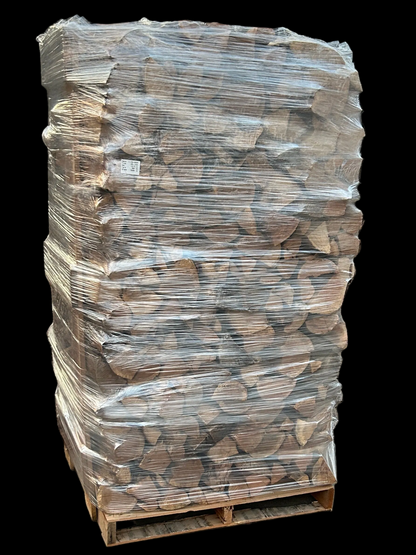Kiln-dried Oak Firewood on a Face Cord pallet