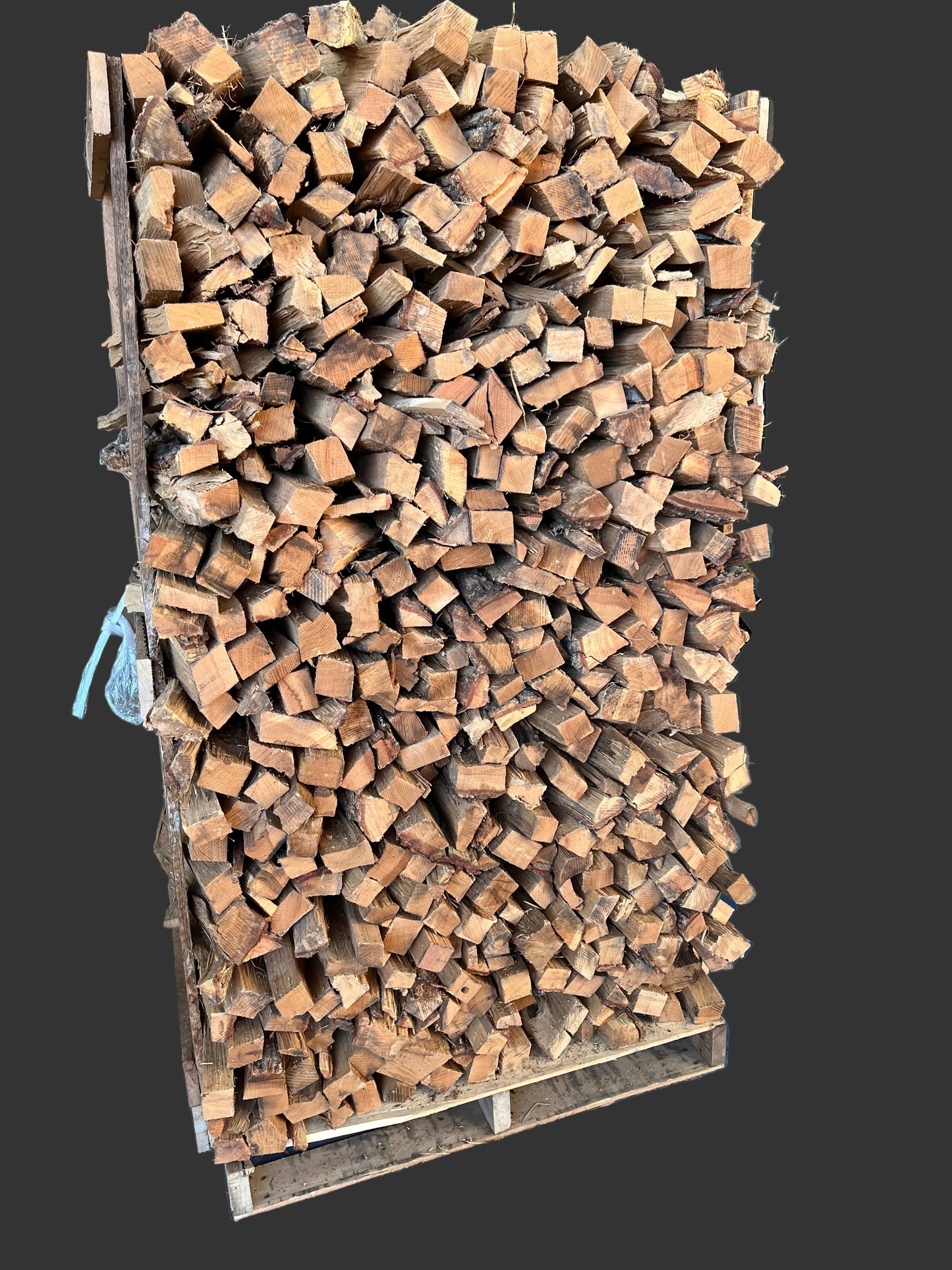 Kiln-dried Oak Firewood on a Face Cord pallet