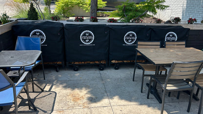 Outdoor Full-length Firewood Rack Cover